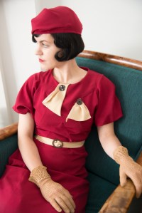 Phyllis- 30s bow dress collection