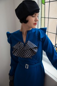 Vivian-1930s bow dress collection
