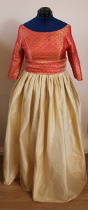 Late 50s ball gown